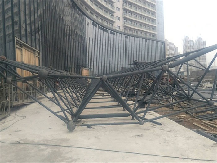 叶城万豪酒店雨棚网架